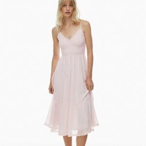 NWT Aritzia Wilfred Tuberose Midi Dress Size 2XS